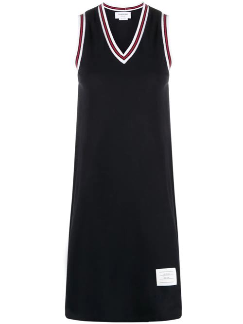 RWB-stripe piqué tennis minidress Thom Browne | FJD108A00050415